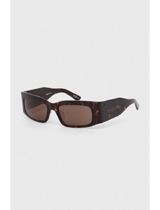 Balenciaga ochelari de soare culoarea maro, BB0328S