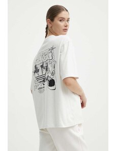 adidas Originals tricou din bumbac femei, culoarea alb, IS2845
