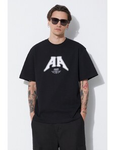 Ader Error tricou Nolc Logo barbati, culoarea negru, cu imprimeu, BN01SSTS0105