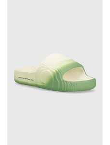 adidas Originals papuci Adilette 22 barbati, culoarea verde, IF3674