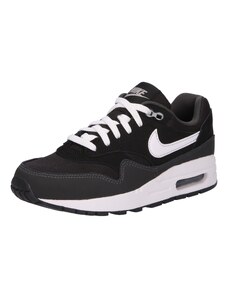 Nike Sportswear Sneaker 'Air Max 1' gri argintiu / negru / alb