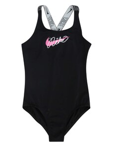 Nike Swim Modă de plajă sport roz / negru / alb