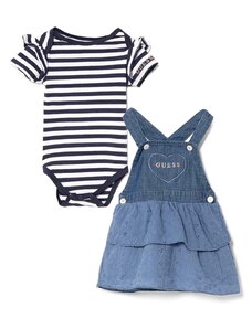 GUESS K Set Pentru copii Ss Body+Denim&Sangal Skirt A4GG05K9NE1 s93c yd striped white/blu