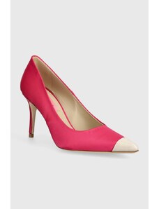 Custommade pantofi cu toc Aljo culoarea roz, 000403014.155