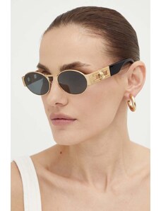 Versace ochelari de soare culoarea auriu, 0VE2264