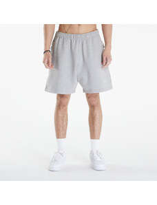 Pantaloni scurți pentru bărbați Nike Solo Swoosh Men's Fleece Shorts Dk Grey Heather/ White