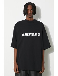 1017 ALYX 9SM tricou din bumbac culoarea negru, cu imprimeu