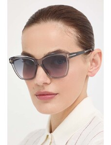 Tom Ford ochelari de soare femei, culoarea gri, FT1087_5420A