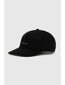 Armani Exchange șapcă de baseball din bumbac culoarea negru, cu imprimeu, 944205 4R106