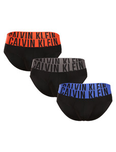 3PACK slipuri bărbați Calvin Klein negre (NB3610A-MDJ) S