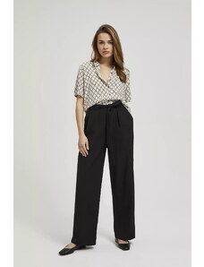 Women's trousers MOODO - black