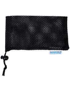 Swimaholic goggle mesh pouch negru