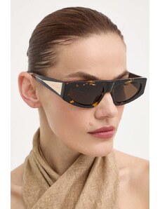 Bottega Veneta ochelari de soare femei, culoarea maro, BV1277S