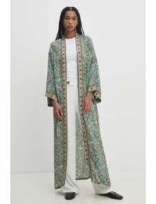 Answear Lab kimono culoarea verde, oversize, modelator