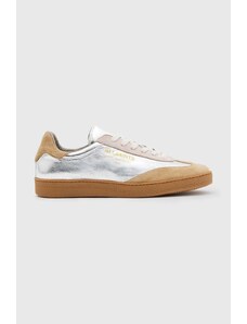 AllSaints sneakers din piele Thelma culoarea argintiu, WF715Z