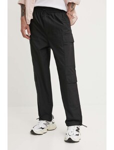 HUGO pantaloni barbati, culoarea negru, drept, 50511164