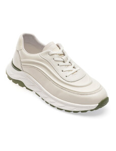 Pantofi casual EPICA albi, 359, din piele naturala