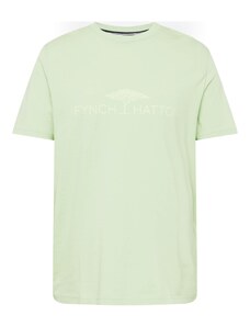 FYNCH-HATTON Tricou verde pastel / alb