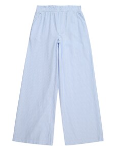 Vero Moda Girl Pantaloni 'PINNY' albastru deschis / alb