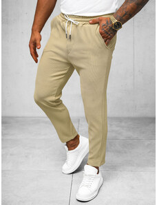Pantaloni chino bărbaţi bej OZONEE O/K963SP