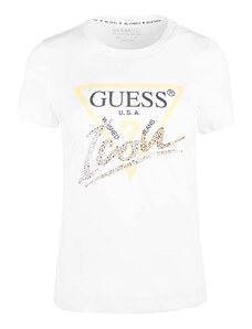 GUESS T-Shirt Ss Cn Icon Tee W4GI20I3Z14 g011 pure white