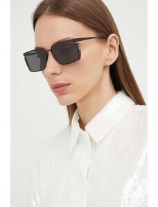 Off-White ochelari de soare femei, culoarea negru, OERI121_561007