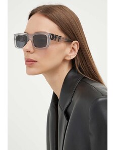 Off-White Answear Lab ochelari de soare femei, culoarea gri, OERI125_540907