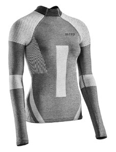 Women's T-shirt CEP Ski Touring Base Grey