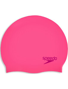 Cască mică de înot speedo plain moulded silicone junior cap roz