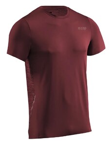 Men's T-Shirt CEP Round Neck SS Dark Red