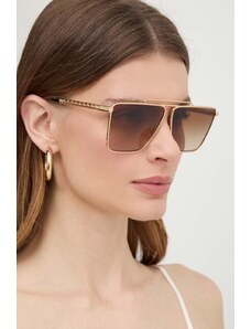 Versace ochelari de soare femei, culoarea auriu, 0VE2266