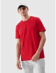 4F Tricou cu imprimeu pentru bărbați - roșu - 3XL