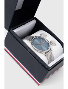 Tommy Hilfiger ceas femei, culoarea argintiu, 2770160