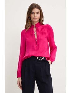 Morgan bluza OMILO femei, culoarea roz, neted, OMILO