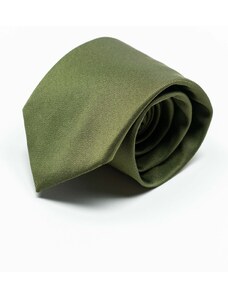 BMan.ro Cravata Eleganta Barbati Verde Fistic Simpla Aspect Mat BMan918