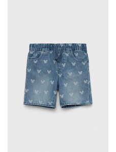 GAP pantaloni scurti din denim pentru copii x Disney modelator, talie reglabila