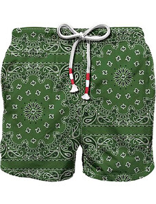 Mc2 Saint Barth Pantaloni Scurți de Baie pentru Bărbați, Verde, Poliester Reciclat, 2024, L XL