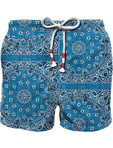 Mc2 Saint Barth Pantaloni Scurți de Baie pentru Bărbați, Albastru Denim, Poliester Reciclat, 2024, L S XL XXL