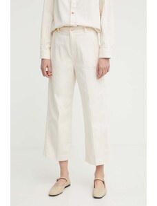 BA&SH jeansi TULY femei, culoarea bej, 1E24TULY