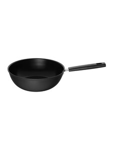 Tigaie wok din aluminiu, antiaderenta, Fiskars Hard Face, Ø 28 cm, 4,5 l