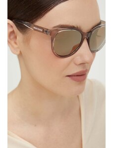 Armani Exchange ochelari de soare femei, culoarea bej, 0AX4144SU