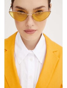Etro ochelari de soare femei, culoarea galben