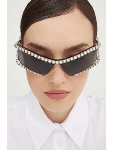 Swarovski ochelari de soare MATRIX femei, culoarea negru
