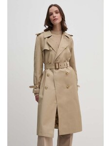 Lauren Ralph Lauren trenci femei, culoarea bej, de tranzitie, 297951259