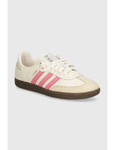 pink glitter adidas samba
