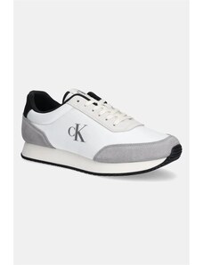 Calvin Klein Jeans sneakers RETRO RUNNER ICONIC SNK culoarea gri, YM0YM01119