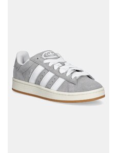 adidas Originals sneakers din piele întoarsă Campus 00s culoarea gri HQ8707