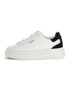 GUESS Sneaker low 'Elbina' negru / alb