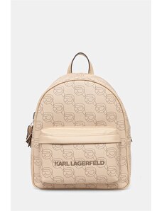 Karl Lagerfeld rucsac femei, culoarea bej, mare, modelator, A1W30133