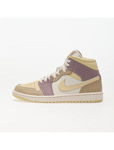 Air Jordan 1 Mid Lt Orewood Brn/ Team Gold-Khaki